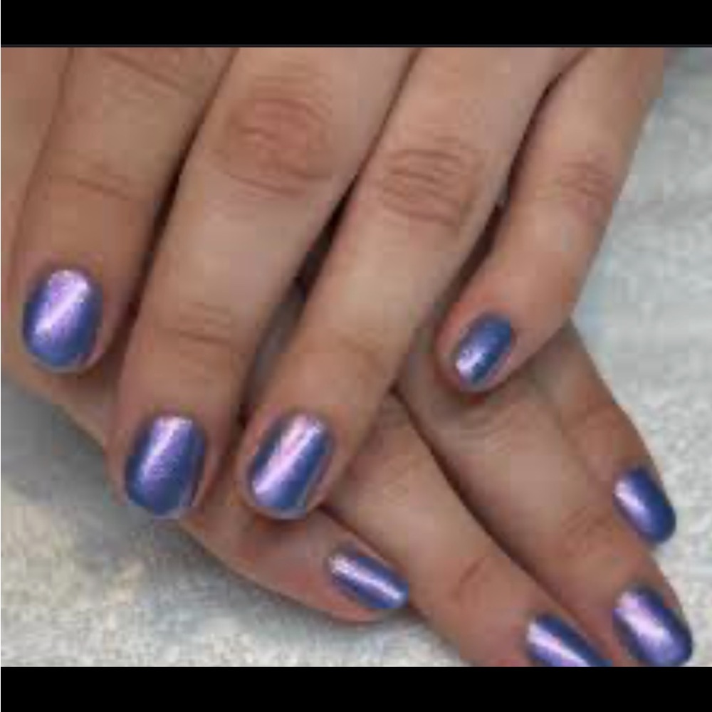 Dazzle Dry Purple Glitter Yin Yang Nail Lacquer - Picture 8 of 16